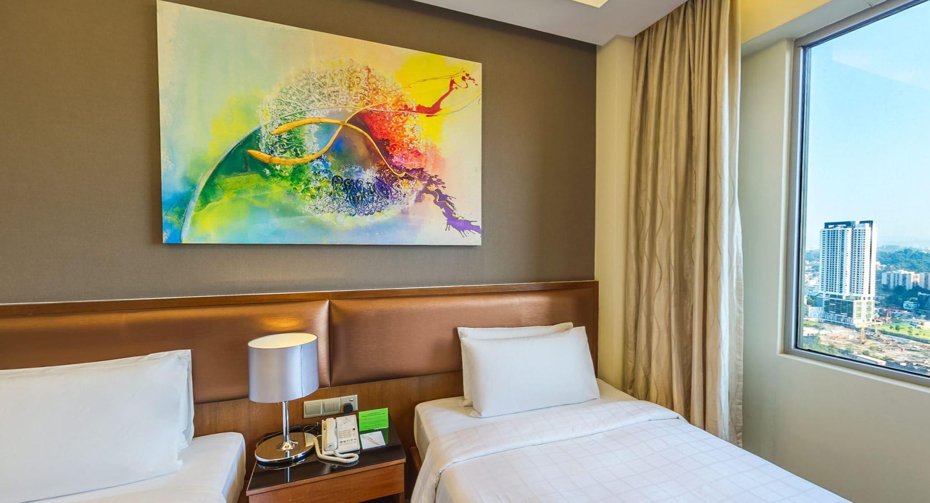 St Giles Gardens Hotel Kuala Lumpur Eksteriør billede A room at the hotel